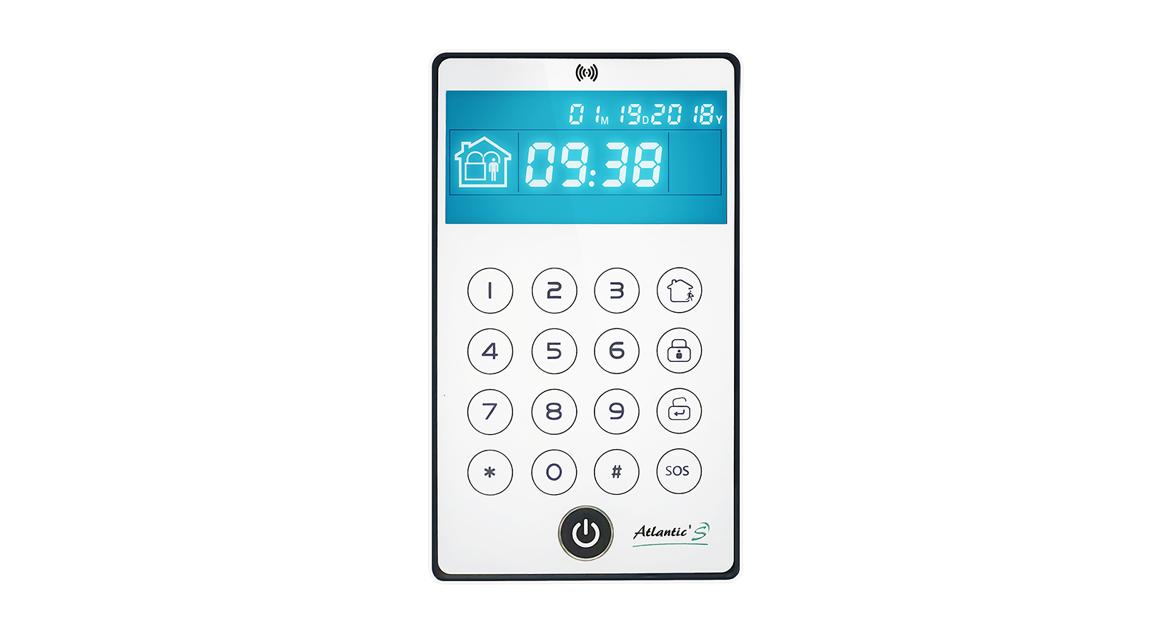 Clavier Tactile lecteur de badge RFID – CD-543R